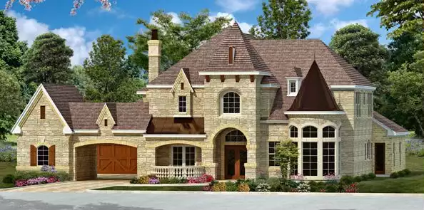 image of luxury house plan 4534